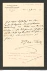k.k. naturhistorisches Hofmuseum, Intendanzakten 1885-1896 (Hauer), Aktenzahl Z.277.d/1890, Seite 1